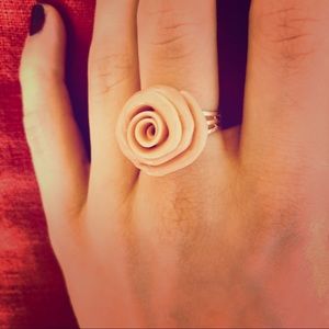🌹Blushing Nude Rosebud Ring🌹